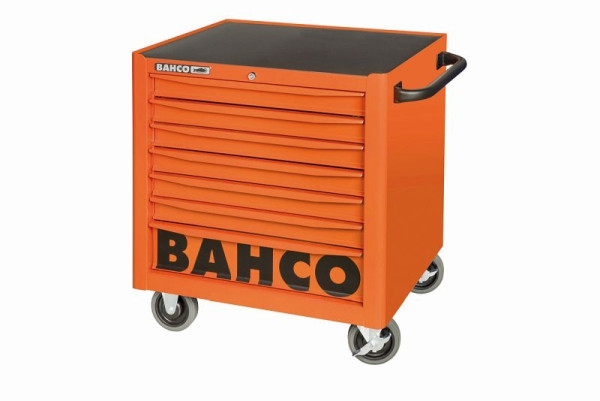 Bahco Special Werkstattwagen 26" mit geringer Höhe, 7 Schubladen, orange, 1470K7LH