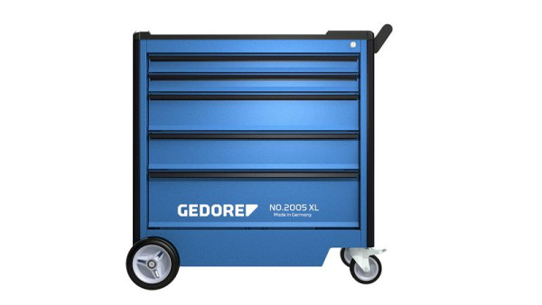 GEDORE XL 0221 Werkzeugwagen mit 5 Schubladen, bestückbar mit Modulen, 3437515