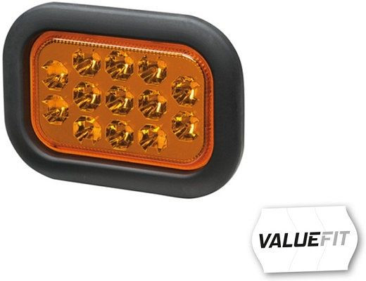 HELLA VALUEFIT Blinkleuchte, Valuefit, LED, 12/24V, Einbau, Stecker: offene Kabelenden, 2BA 357 025-011