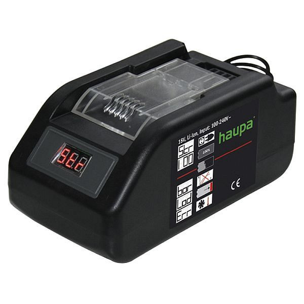 Haupa Schnellladegerät Li-Ion 18V, 215513, 4011923577384