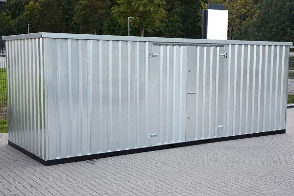 LagerContainerXXL 5 Meter Lagercontainer mit Doppeltür auf der langen Seite, A8233