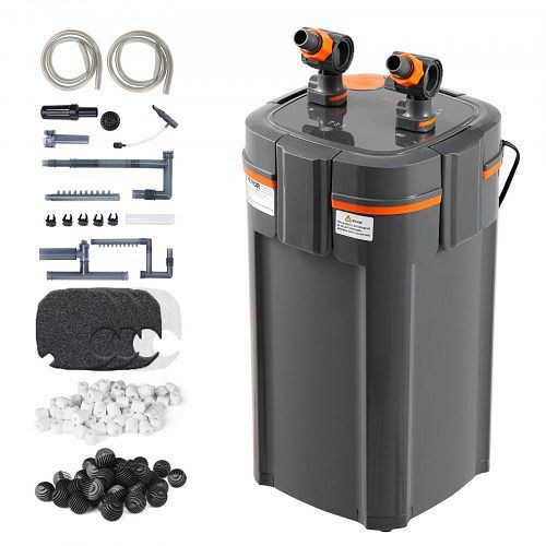 VEVOR 100 Gallonen Aquarium-Kanisterfilter, 12 W, UV-Lampe, leise, SZXGLQ1200LHIH1DTV2