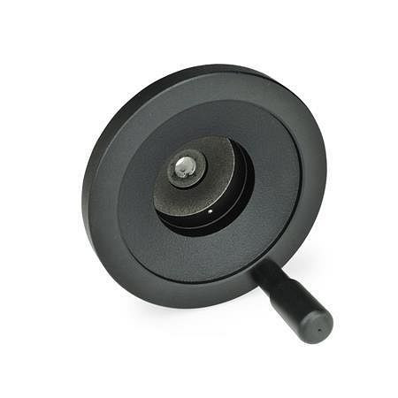 Ganter Scheibenhandräder für Stellungsanzeiger (GN 323.8-80-B10-R), VE: 5 Stück, 323.8-80-B10-R