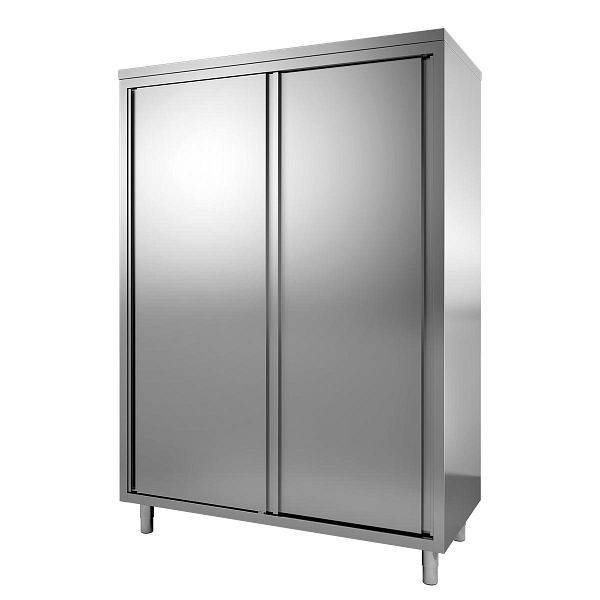 Vaiotec TOPLINE Hochschrank 700 / 2 Schiebetüren, inkl. 3 Zwischenböden, 140x70x200 cm, 10493