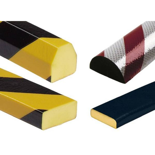 Stein HGS Flächenschutz -Protect- Knuffi®, extrem abriebfest, Kreis 70/35 mm, rot/weiß mit retroreflektierender Signalfolie RA2-B, 32271