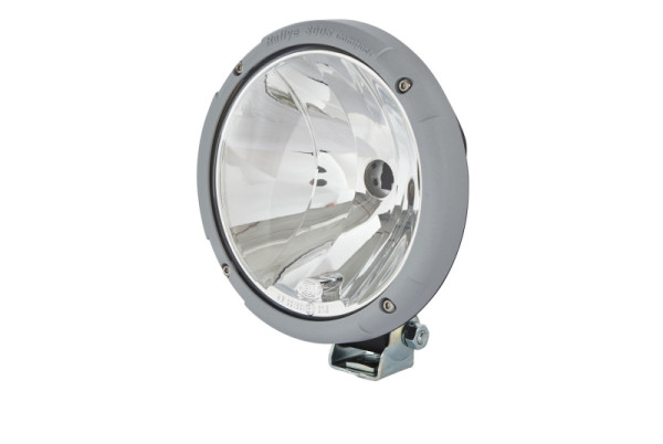 HELLA Halogen-Fernscheinwerfer, Rallye 3003 Compact, 24/12V, rund, Referenz: 17.5, geschraubt, E1 1902/ECE-R112, glasklar, links/rechts, 1F3 010 119-001