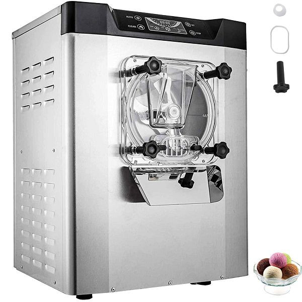 VEVOR Kommerzielle Harte Eismaschine, 3,5-4,4 UK Gallonen/H Edelstahl Eisbereiter, BJLJTSYBJBSYKF618V2