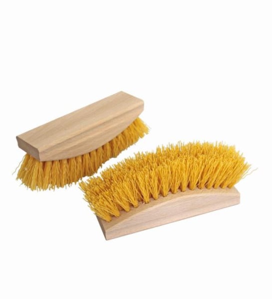 Schneider Handbürste speziell zum Reinigen von Gärkörben, Griff aus Holz, Borsten aus Polyethylen, 201907
