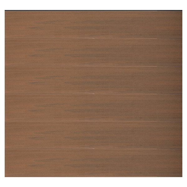 T&J ELZE-Serie Zaunset, WPC-Steckzaunsystem, 1790 x 1760 mm, TEAK-coextrudiert, 6 Zaunlamellen, 44528