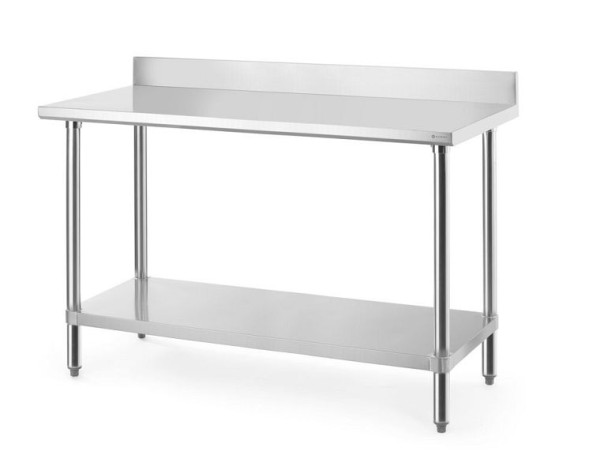 Hendi Arbeitstisch mit Aufsatz, 1400x600x950 mm Budget Line, 817582