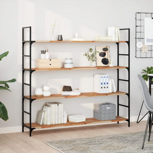 vidaXL Schweberegal 160x30x2 cm Massivholz Akazie Ölbehandelt, 3279547
