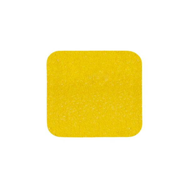 m2 Antirutschbelag Verformbar gelb Einzelstreifen 140x140mm, VE: 10 Stück, M2GV101401