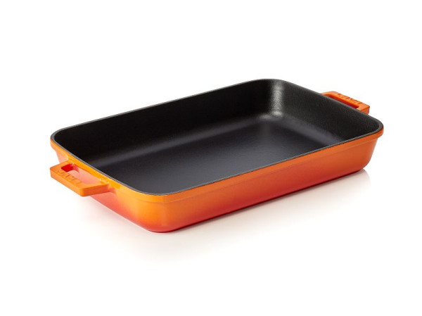 WAS Bräter LxBxH 40 x 26 x 6,5 cm, orange, 364401040, 8680215491965