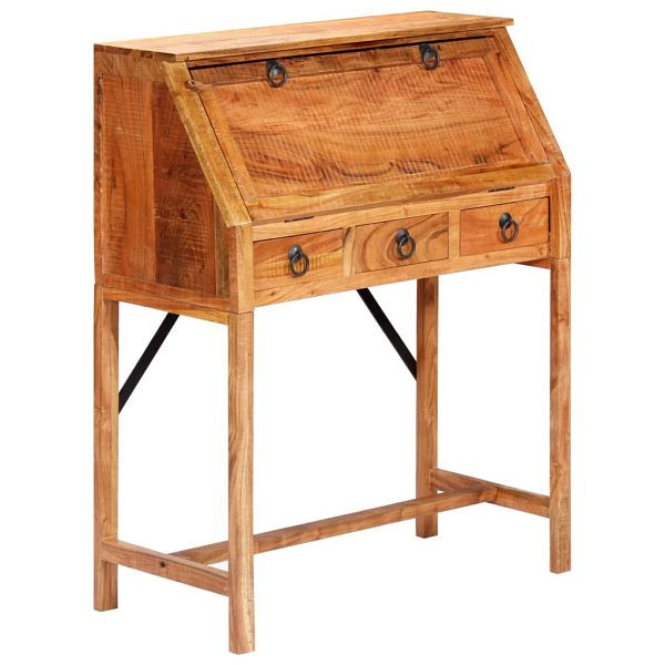 vidaXL Schreibtisch 90×40×107 cm Massivholz Akazie, 248098