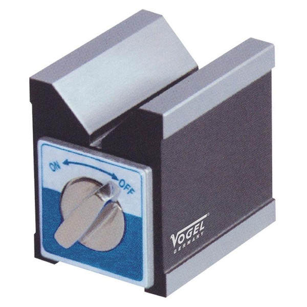 Vogel Germany Magnet-, Mess- und Spannprisma, gehärtet, für Wellen Ø 6 - 30 mm, 70 x 60 x 73 mm, 331002