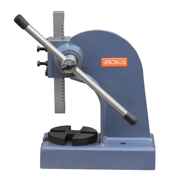 BOKA Drehdornpresse Zahnstangenpresse 0,5-5 Tonnen Hochleistungs-Handpresse Präzise Metallbearbeitung Werkstatt Montagen AP-1, 576502