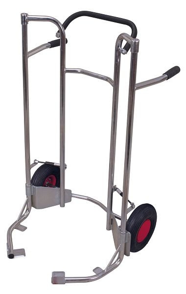 VARIOfit Reifenkarre niedrig, verzinkt, Außenmaße: 705 x 660 x 1.165 mm, Radsatz: Luftbereifung, sk-710.312