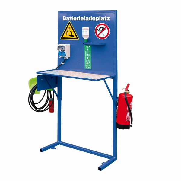Eichinger Industrie Batterie-Ladeplatz gemäß GroLa BG und VdS-Infoblatt 2259, 2116.1 enzianblau, 21160100000097