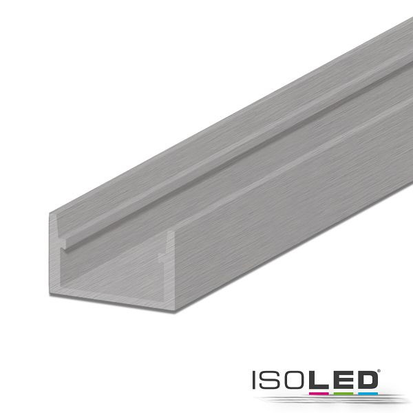 ISOLED LED Montageprofil GROUND-IN12, begehbar, Alu eloxiert Länge: 200cm, 115823