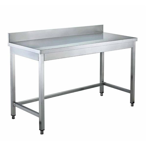 Vaiotec EASYLINE Arbeitstisch 700 / unterfahrbar mit Aufkantung L: 1500 mm, 10149