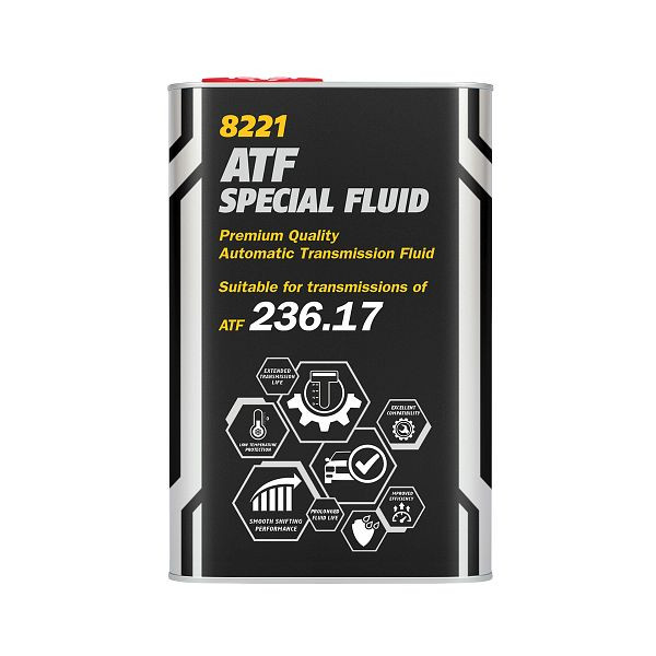 MANNOL Getriebeöl 8221 ATF Special Fluid 236.17, VE: 1 l, MN8221-1ME