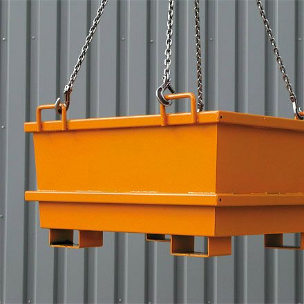 Eichinger Universalcontainer 2031.8, 500 Liter, LxBxH: 1200 x 1040 x 680, Tragfähigkeit 1000 kg, verzinkt, 20310800002000