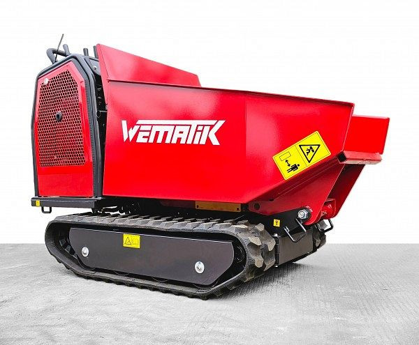 Wematik Minidumper North Bay, Raupendumper, Nennleistung/Drehzahl: 5,8 kW / 3600 U/min, WMD16
