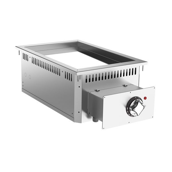 Mareno 700 Drop-in Grillplatte 40cm, verchromte Backfläche, 170.512