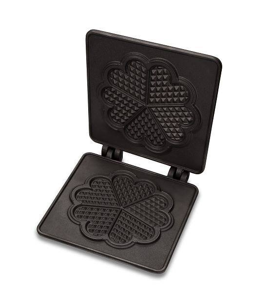 WAS Backplatte Herzwaffel groß, für Backsystem I & II, 345013210