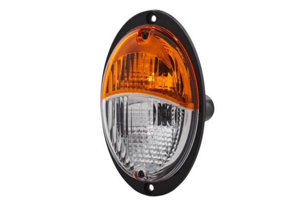 HELLA Blinkleuchte, Agroluna, Halogen, 12V, Einbau/Schraubanschluss, ADR/GGVS, Stecker: Flachstecker, rechts, 2BE 343 130-787