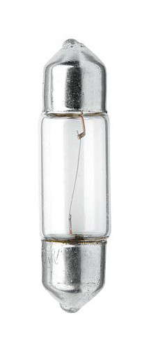 HELLA Halogen-Glühlampe, M, Standard, 12V, 3W, Sockelausführung Glühlampe: SV7-8, Schachtel, 8GM 002 094-121