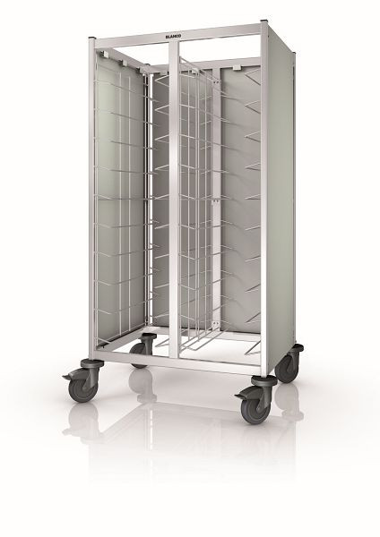 B.PRO TAW 2X10/12 GN Seiten- und Rückwandverkleidung 3-seitig, doppelseitig elektrolytisch verzinkt, pulverbeschichtet in steingrau, 574860