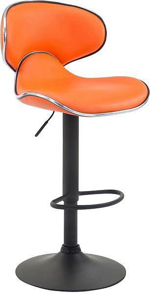CLP Barhocker Las Vegas V2 schwarz, orange, 315581