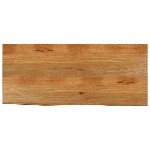 vidaXL Tischplatte mit Baumkante 140x60x2,5 cm Massivholz Mango, 370553