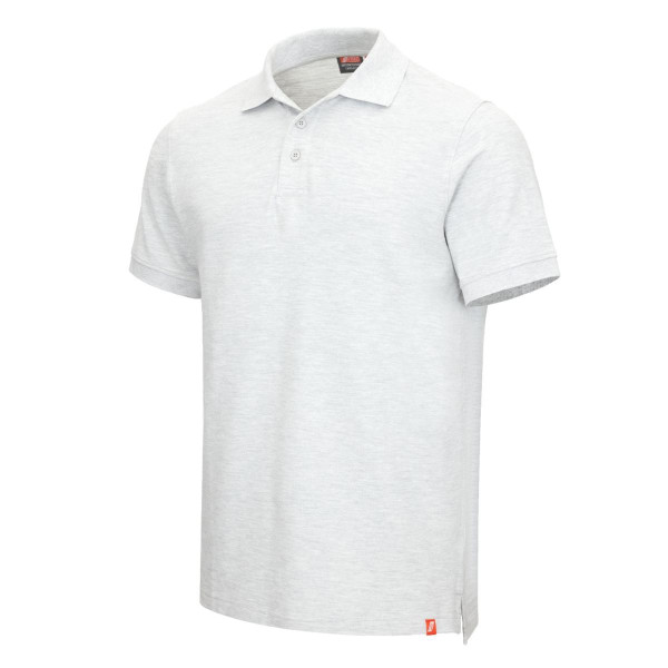 NITRAS MOTION TEX LIGHT, Poloshirt, vorgewaschen, Polokragen, 100% Baumwolle, 200g/qm, Größe: 3XL, Farbe: hellgrau, VE: 20 Stück, 7010-1300-3XL