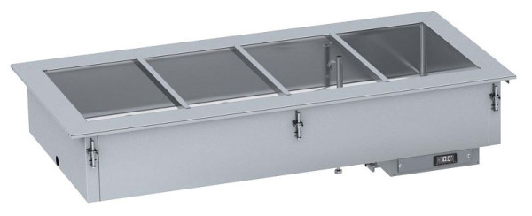 CombiSteel Einbau Bain-Marie 4/1 - Manuelle Wasserbefüllung, Breite (mm): 1440, 7495.0320