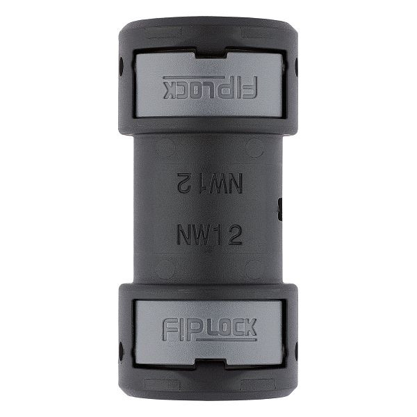 LAPP Schlauchverschraubung FIPLOCK ONE-C 12, schwarz, VE: 10 Stück, 61805027