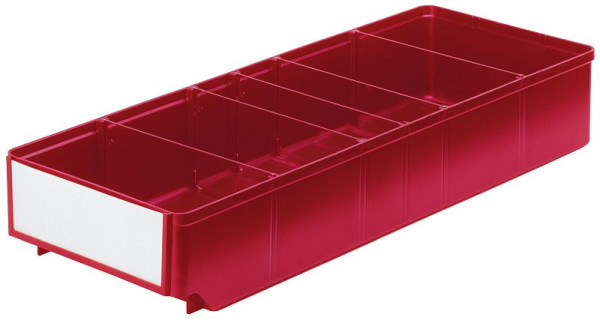 LA-KA-PE RK 500/186, rot, Regalkasten, Außenmaße: 500 x 186 x 83 mm (lxbxh), VE: 8 Stück, 05200 01 21