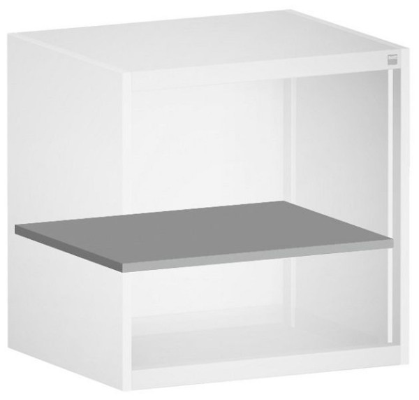 bott cubio Fachboden für Systemschrank mit Auflagewinkel BxTxH: 525 x 525 x 25 mm, verzinkt, 42101006.51M