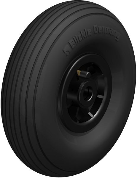 Blickle PK 260/20-75R Rad, Luftreifen, Schwarz, 10926