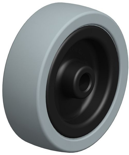 Blickle VPA 101/12G Rad aus Vollgummi, Grau, 105072