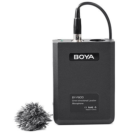 BOYA Professionelles Lavalier-Mikrofon BY-F8OD Omnidirektional, 350310