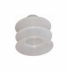 Riegler Balgsauggreifer, rund, 2,5 Falten, Material Silikon, 108526
