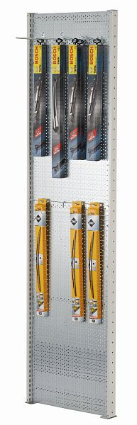 Schulte Euro-Lochblech-Seitenwand, 1000 x 500 (H x T), verzinkt, 22752