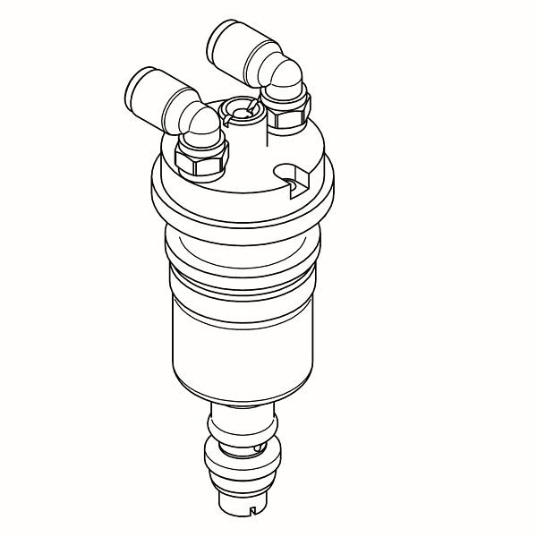 KWC Selbstschluss-Kartuschenelement, AQUALINE, für Urinalspüler, 2000105612