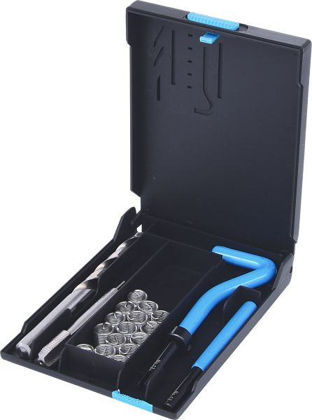 KS Tools Nirostahl Gewinde-Reparatur-Satz M10x1,25x13,8mm, 19-teilig, 150.6070