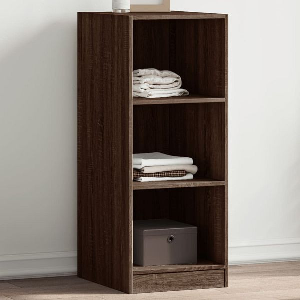 vidaXL Kleiderschrank Braun Eichen-Optik 48x41x102 cm Holzwerkstoff, 840834