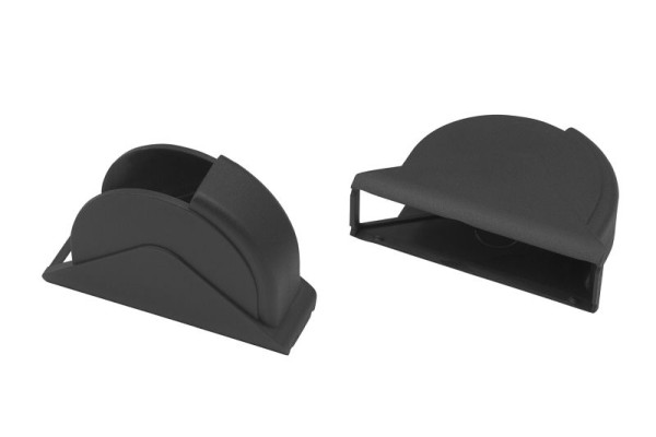 HYMER Ersatzteilset Scharnierverkleidungen für Stufenstehleitern mit Plattform und Plattformleitern, 0054963