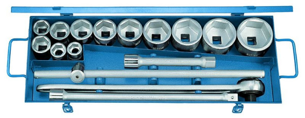 GEDORE Steckschlüssel-Satz 3/4", 16-teilig, 12-kant, 6281230