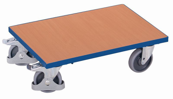 VARIOfit Euro-System-Roller mit Boden, Außenmaß: 610 x 415 x 205 mm (BxTxH), sw-410.009